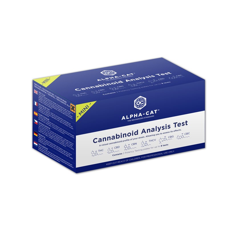 Analyse von Cannabinoiden in Harz, Paste, Öl MINI TEST KIT