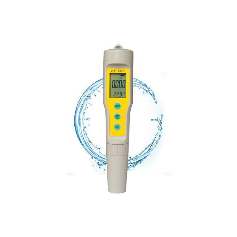 Digitales pH und Temperaturmessgerät mit ATC